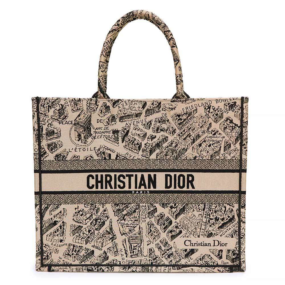 Christian Dior Book Tote Plan De Paris
